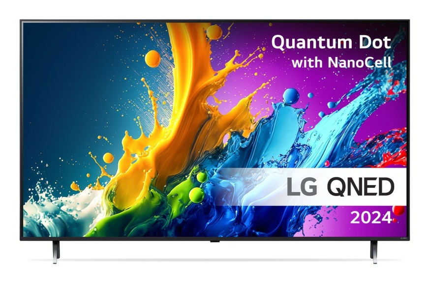 LG QNED 43QNED80T6A 109,2 cm (43") 4K Ultra HD Smart TV Wifi Zwart