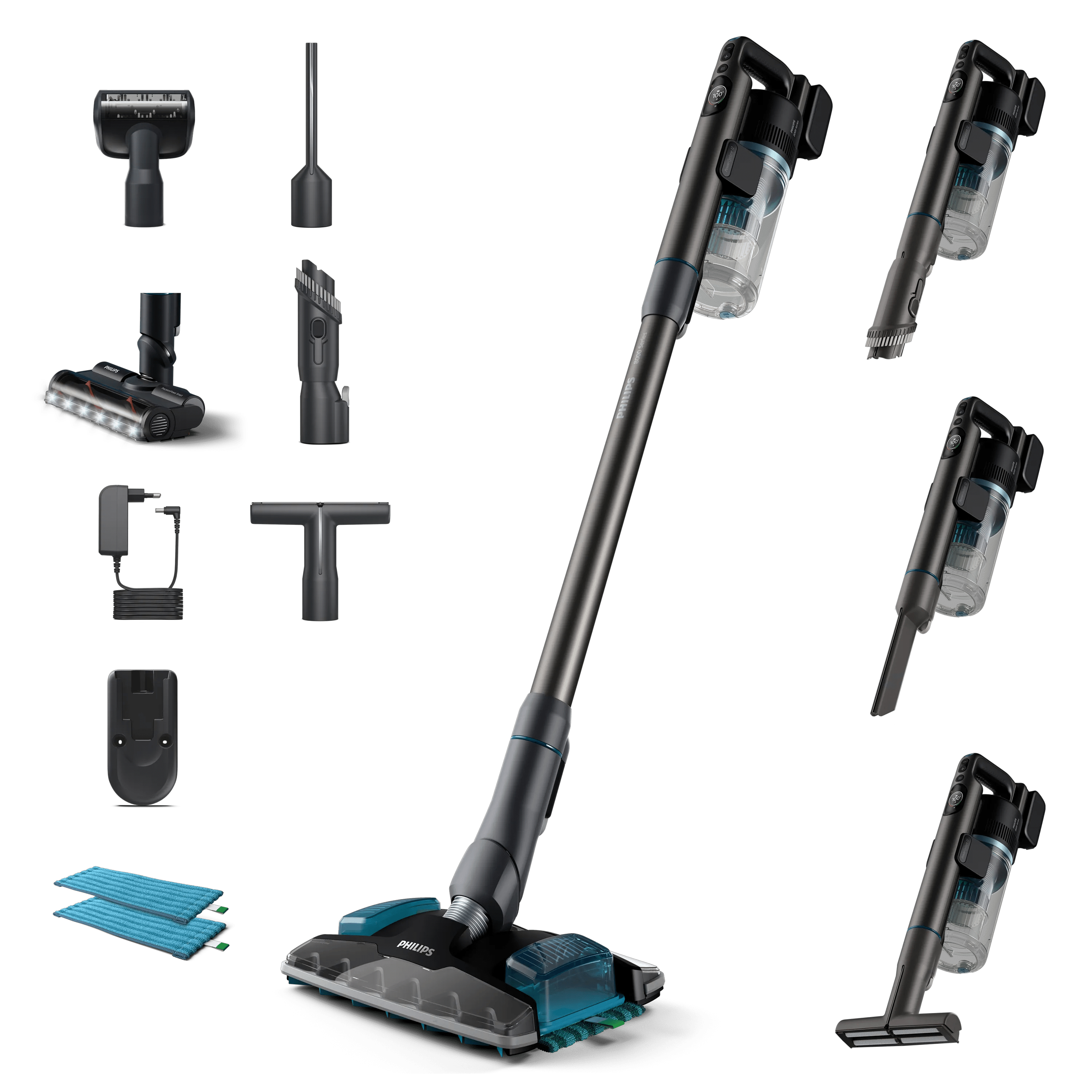 Philips 8000 series XC8055/01 Steelstofzuiger Aqua Plus