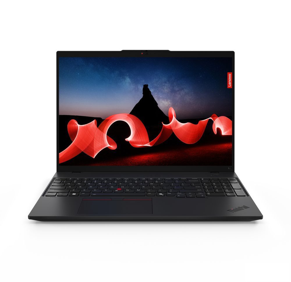 Lenovo ThinkPad L16 Gen 1 (Intel) Intel Core Ultra 7 155U Laptop 40,6 cm (16") WUXGA 16 GB DDR5-SDRAM 512 GB SSD Wi-Fi 6E (802.11ax) Windows 11 Pro Duits Zwart
