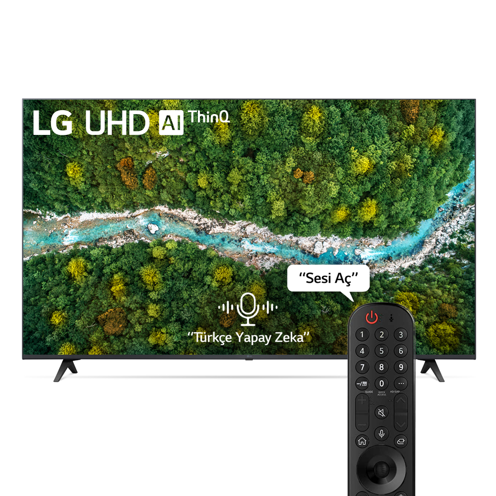 LG 50UP77006LB tv 127 cm (50") 4K Ultra HD Smart TV Wifi Zwart