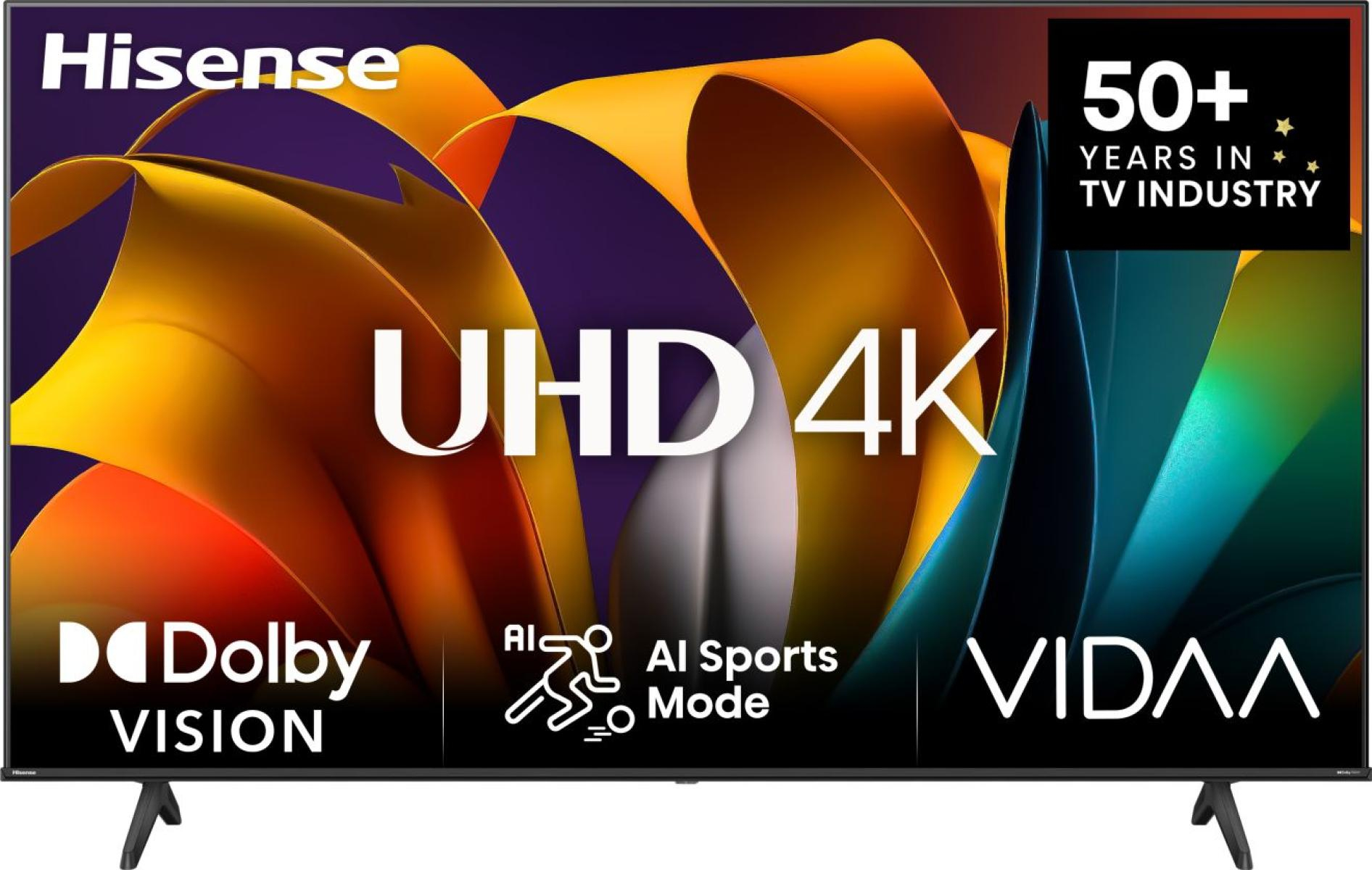 Hisense 43A6N 109,2 cm (43") 4K Ultra HD Smart TV Wifi Zwart